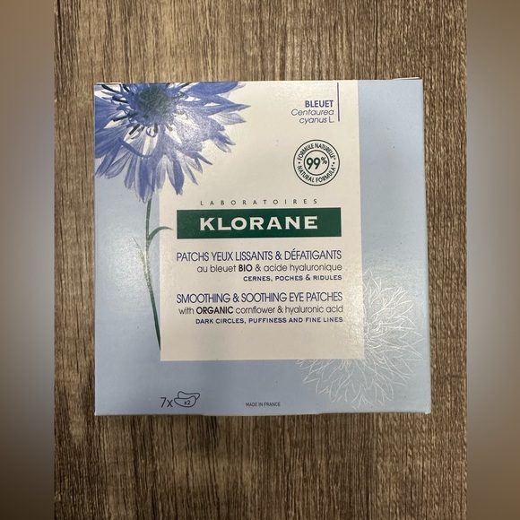 Klorane Smoothing & Soothing Eye Patches 7 Pack New in Box - Picture 1 of 3